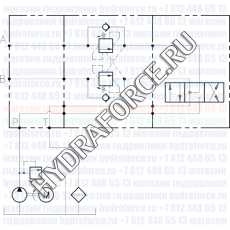 N01.226.0X0.A (A-OWC-60-DE-L6-X) Двухсторонний тормозной (уравновешивающий, контрбалансный, подпорно-тормозной) клапан удержания нагрузки (Luen, Италия)